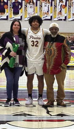 Nation Johnson parents Eric and Kamryn Johnson ( basketball and track).