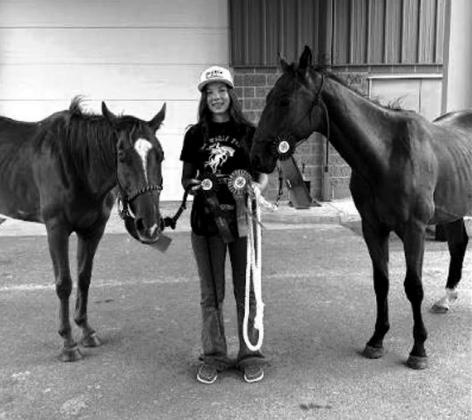 Creek County 4-H Horse Club members place at state horse show