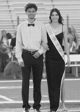 Choir Representatives Karl Tolon and Reagan Plum.