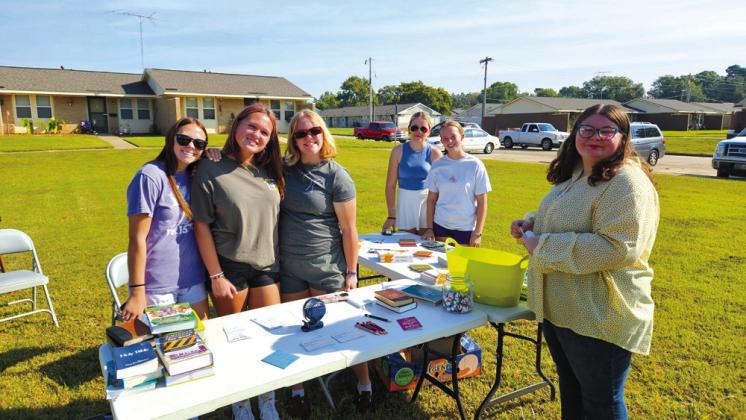 courtesy photo On Saturday, Sept. 13, Bristow Social Services partnered with FBC students and Bristow FCA to do an outreach at the Bristow Housing Authority as part of Day of Caring. They cooked hot dogs, gave out chips, cookies, drinks, and Bibles. They encouraged and prayed with residents. This outreach was funded by generous donations from across our community.