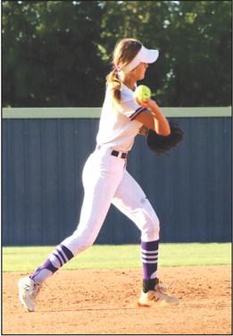 Ava Yocham making a play at short.