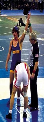 Wrestling coach receives honor at OSSAA State Tournament