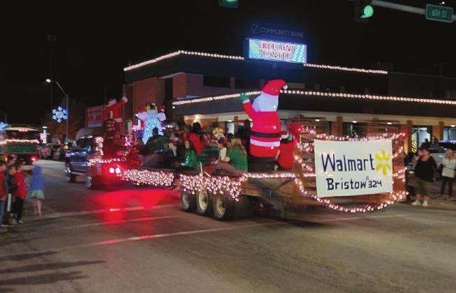 Bristow’s Annual Christmas parade “Christmas at the Movies”