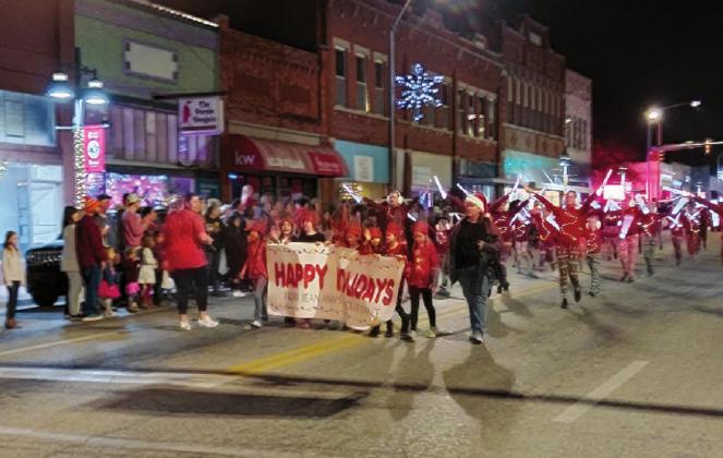 Bristow’s Annual Christmas parade “Christmas at the Movies”