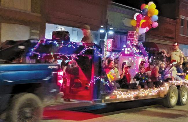 Bristow’s Annual Christmas parade “Christmas at the Movies”