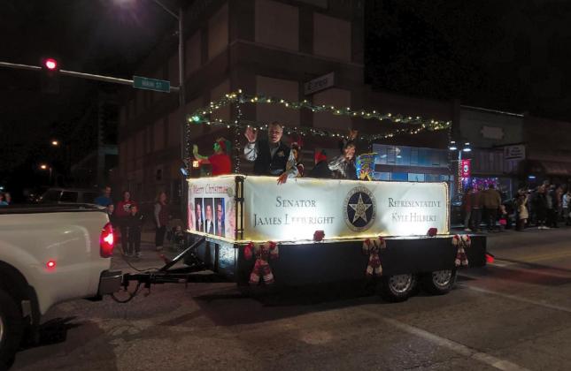 Bristow’s Annual Christmas parade “Christmas at the Movies”