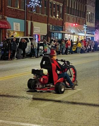 Bristow’s Annual Christmas parade “Christmas at the Movies”