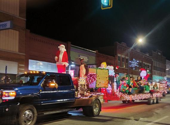 Bristow’s Annual Christmas parade “Christmas at the Movies”