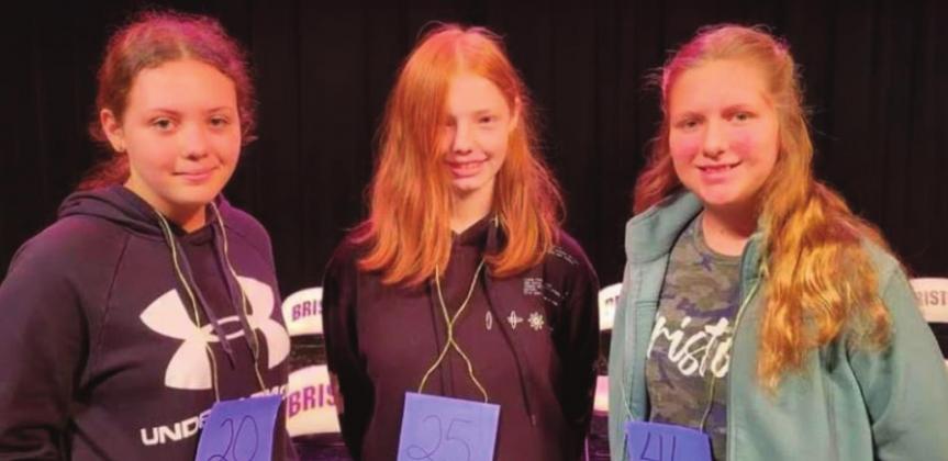 BMS Spelling Bee winners