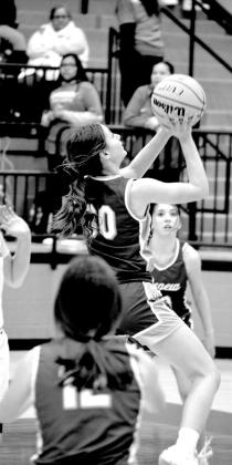 Katrina Ash takes a shot. courtesy photo