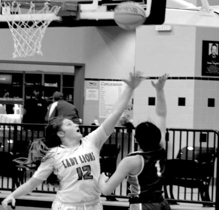 Kady Rodman throws a shot. courtesy photo