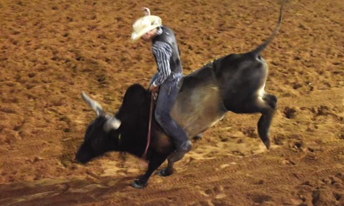 Bull riding brings exciting competition to the rodeo. courtesy photos
