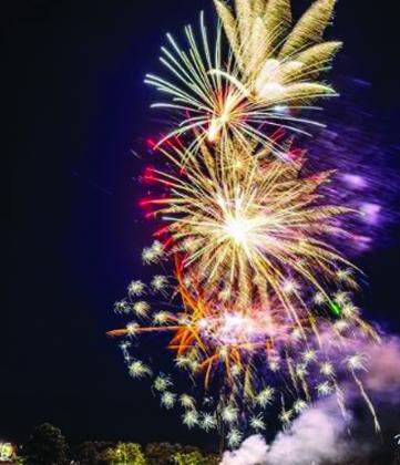 Sam Varner Memorial Firework display