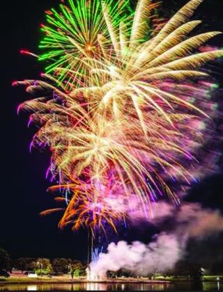Sam Varner Memorial Firework display