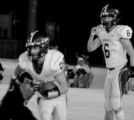 Matthew Brown runs the ball.