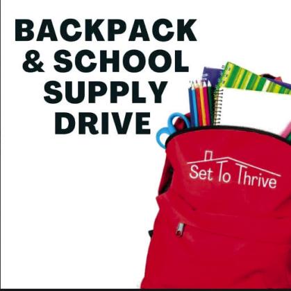 Back to School Backpack donation drives