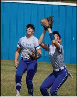 Samantha Peeler with McKenna Norvell backing her up.