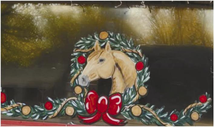 Artist Andi Levin brings holiday magic to Bristow’s Main Street