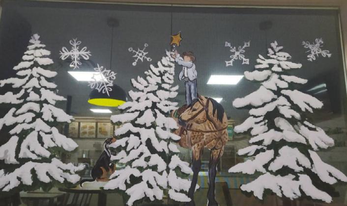 Artist Andi Levin brings holiday magic to Bristow’s Main Street
