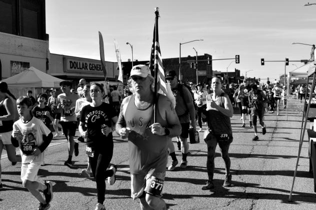 For the 5K, 387 runners and a few race walkers took off at 9 a.m for their Wildflower 5K Run.