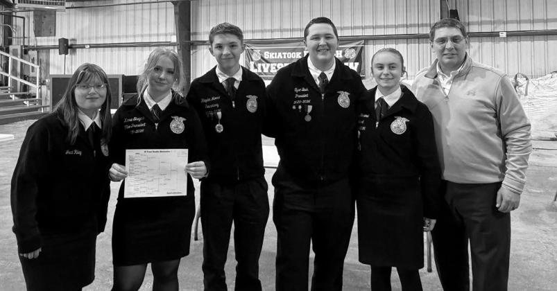 Depew FFA’s Animal Science quiz bowl team won the Northeast Area quiz bowl tournament. Northeast Area champions .