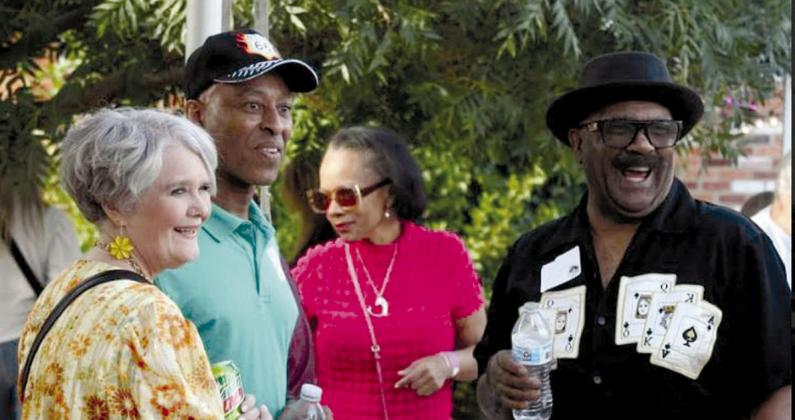 A Bristow High School All-Class Reunion was held at Town Square. Music was provided by Larry Womack and band. It was a great time to see old classmates and reminisce about Bristow High School days.