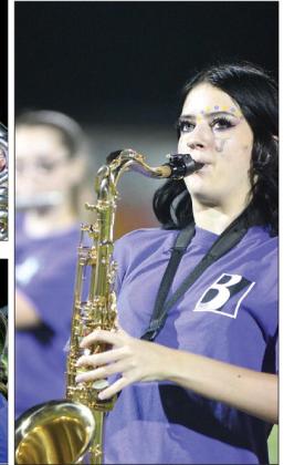 Bristow Pirate Pride saxophonist.