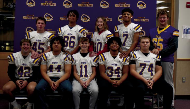 Front row-from left, Hank Powell, age 18, Talon Bigpond, age 19, Roan Goodwin, age 18, Nation Johnson, age 17, and Zander Dickson-Reese, age 17. Back row from left, Mack Powell, age 14, Zain Bigpond, age 17, Rizden Goodwin, age15, Promised Johnson, age 16, and Benjamin Dickson-Reese, age 17. courtesy photo