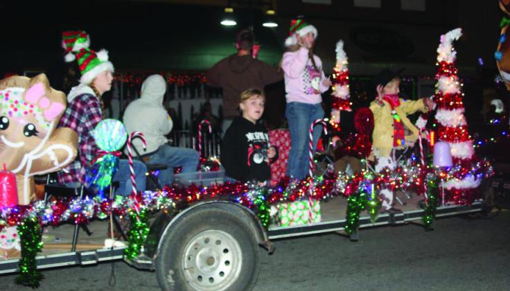 Bristow’s Cowboy Christmas parade