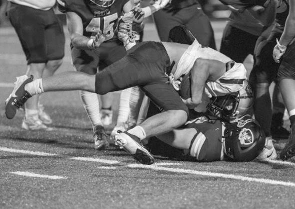 Bristow Pirates stomp the Mannford Pirates, 49-6