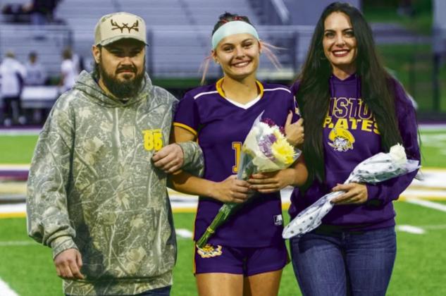 Mallerie Spears escorted by Michael Cruce and Whitney Gordon. photos courtesy of Andy Horton Photography