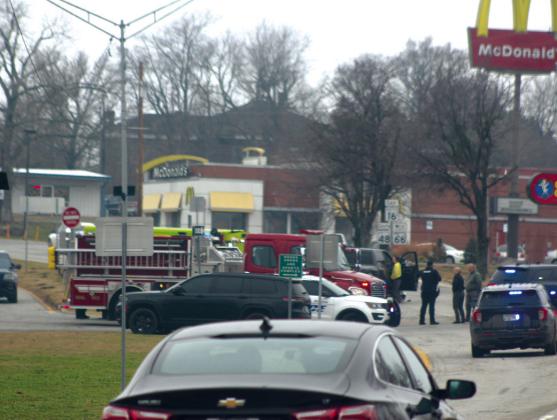 Accident at Hwy 16 and Hwy 66 intersection