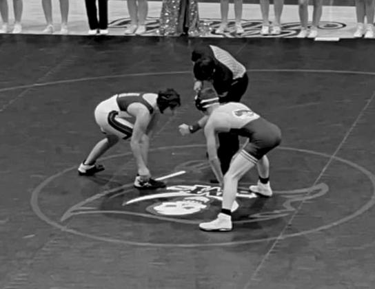 Jim Watkins readies for a take down. courtesy photo