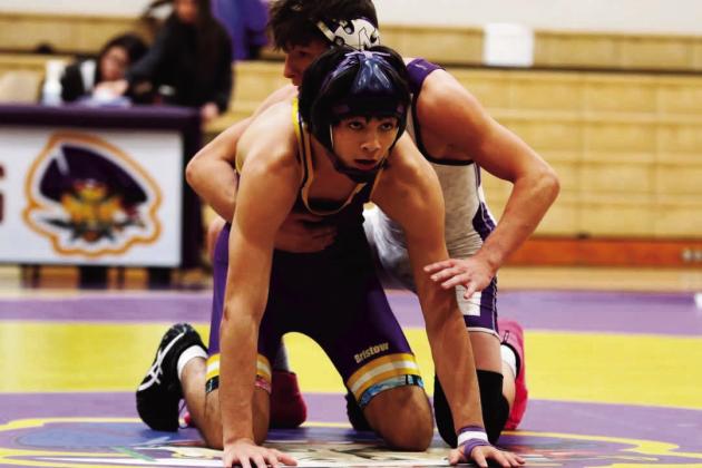 Bristow Pirate Wrestlers vs Mannford Pirates