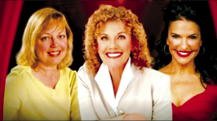 From left, Michelle Krajecki, Leslie Norris Townsend, and Jann Karam