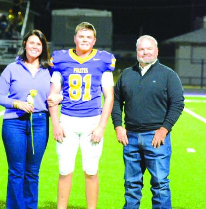 Tate Bell with Steven and Julie Bell