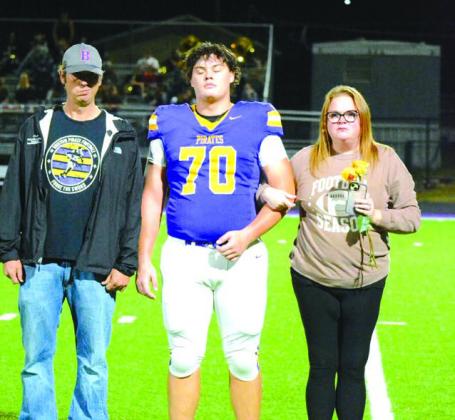 Marley Branscum with Will and Robin Brnascum
