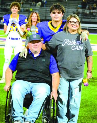 Cain Clay with Dusty and Nicole Richerson
