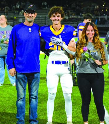 Jaxson Crouch with Tony and Stacy Crouch
