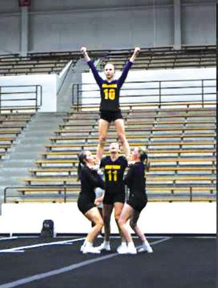 Bristow Pirate Cheer Stunt Team
