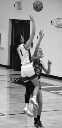 Kady Rodman makes a shot. courtesy photo