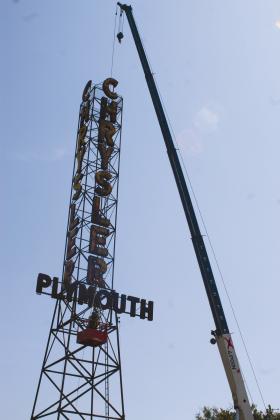 It’s beginning, Chrysler Tower coming to life