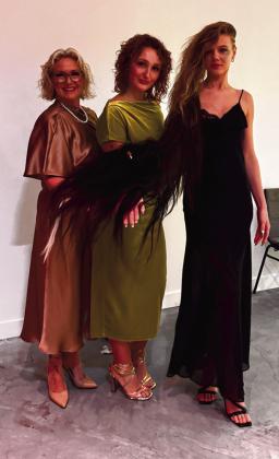 courtesy photo Halle Schofield, from Sister Act Salon, attended the fashion show in Paris celebrating creative and couture hair design.