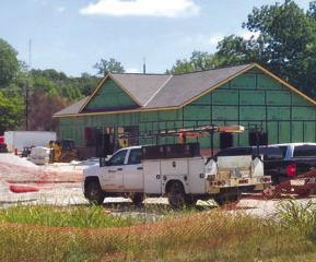 A new Casey’s is coming to town. Located on North Main or Hwy 66 just at the edge of town. Angie Gentry photo