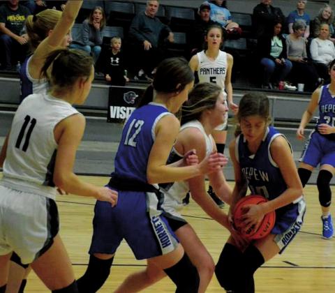 Depew Hornets vs. Oilton