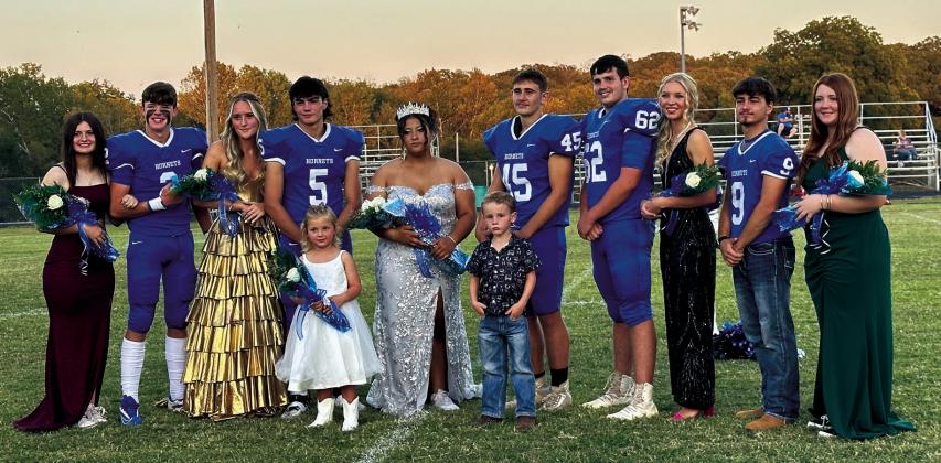 2024 Depew Hornet Football Homecoming Court