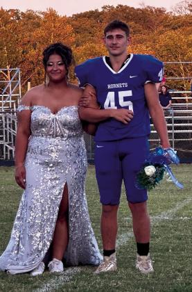 Queen Averee Combs and King Gavin Shagena.