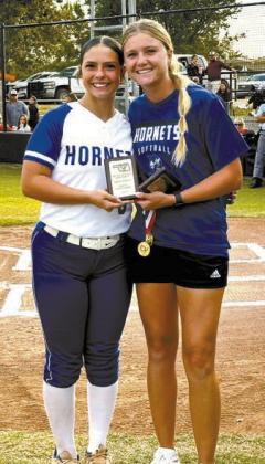Misty Dowdy and Coach Macey Morris, All Conference.