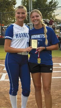 Kylie Smith and Coach Macey Morris, All Conference.