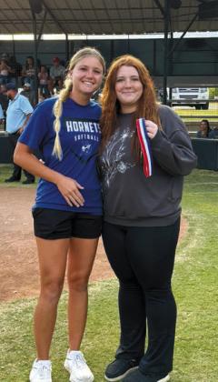 Erica Peeler and Coach Macey Morris, Honorable Mention